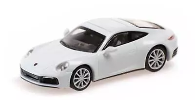 Minichamps 1/87 HO PORSCHE 911 (992) CARRERA 4S 2019 White 870068324 • $21.99