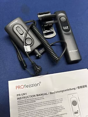 PROfezzion PR_UN 1A. 165ft Wireless Remote Control Shutter Release For Canon • £10