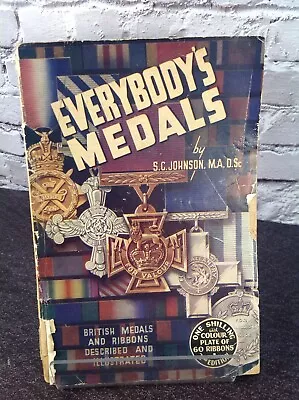 Everybodys Medals Booklet - S C Johnson British Medal - Ribbons Military • £1.49