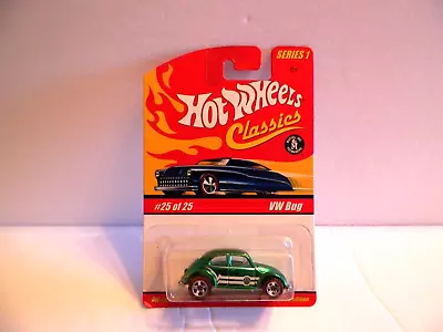 Hot Wheels Classics- VW Bug- Green • $17.99