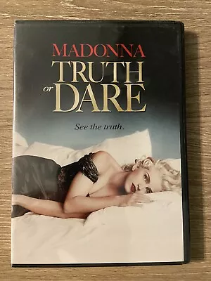 Madonna Truth Or Dare DVD 2012 New Factory Sealed￼ Widescreen And Full Screen • $14.95