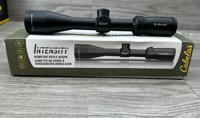 Cabela's Intensity 3-9x40 Riflescope • $89.99