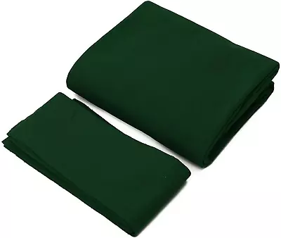 Billiard Cloth Pool Table Felt Table Ball Speed Cloth Green 8Ft • $47.99