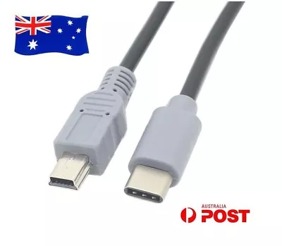 USB Type-c To Mini Usb Data Cable For Canon EOS 600D 650D 700D 1000D 1100D 1200D • $10.99