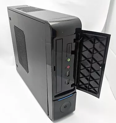 NEW Black Mini-ITX Media Center HTPC Slim Empty DIY Desktop/Tower PC Case • $28.99