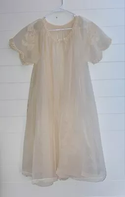 Vtg Lorraine Chiffon Robe Size S • $23.80