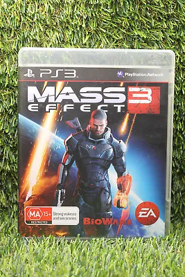 Mass Effect 3 - Sony Playstation 3 PS3 - AUS PAL VGC Free Postage • $9.95