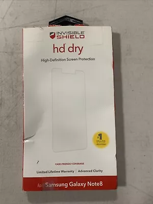 Invisible Shield Glass Hd Dry  For Samsung Galaxy Note8 Zagg Open Box • $4.99