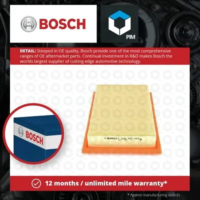 Air Filter Fits MERCEDES C300 2.0 15 To 18 M274.920 Bosch A2740940104 2740940104 • £24.09