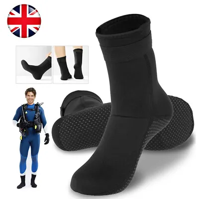 Neoprene Socks 3mm Diving Sock Swimming Kayak Dinghy Sailing Warm Wetsuit Socks • £8.68