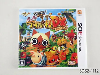 Monster Hunter Diary Poka Poka Airou DX Nintendo 3DS Japanese Import US Seller • $19.99