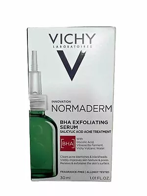 Vichy Normaderm BHA Exfoliating Serum Salicylic Acid Acne Treatment EXP 01/2026 • $16.99