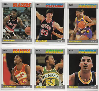 1987-88 To 1992-93 NBA Basketball Cards Fleer Hoops Skybox Ultra • $2