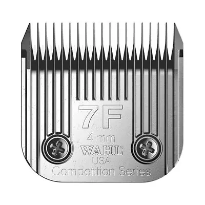 Wahl COMPETITION BLADE SET (# 7F Size 4mm) KM2 KM5 KM10 KMSS Dog Clipper • $64.94