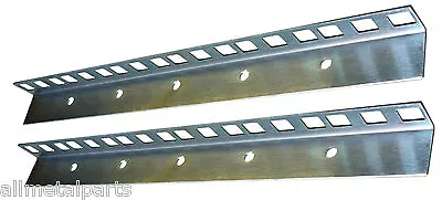 6U Rack Strips Pair Zinc Plated 1.5mm MILD STEEL  24.2mm X 19.2mm • £9.15