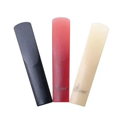 High Quality Resin Plastic Saxophone Reeds For Clarinet & Sax Set Of 3 • $15.66