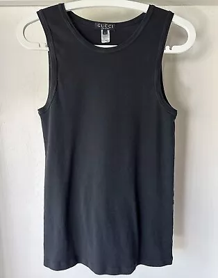 Gucci / Mens Tank Top / Blk / L / Authentic / Italy / Large / Black / Slim Fit • $90