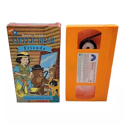 1999 Vintage Little Bear - Friends Nick Jr Nickelodeon Maurice Sendak’s VHS Tape • $10