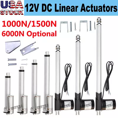 Linear Actuator 12V 1320lbs/330lbs/220lbs For Solar Tracker Chicken Coop Door CL • $36.99