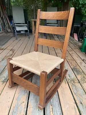 Stickley Nursing/Sewing Rocking Chair • $500