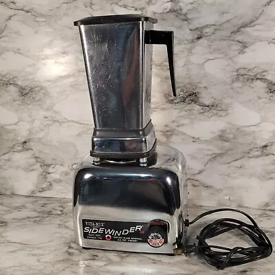 Vintage VitaMix 2200 Stainless Steel Sidewinder Blender Drink Mixer Heavy Duty • $49.99