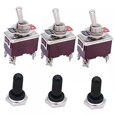  / 3 Pcs Heavy Duty Rocker Toggle Switch 4 Pin 2 Position ON/Off 4 Pin ON/OFF • $21.19