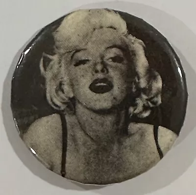 Vintage Marilyn Monroe Pinback Button Classic Pin-up Collectible Starlet Movies • $10