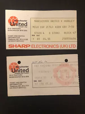 210/ticket Stub Manchester United Testimonial For Paddy Crerand • £2.99