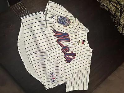 100% Authentic Majestic New York Mets Carlos Delgado Limited Edition Jersey L • $140