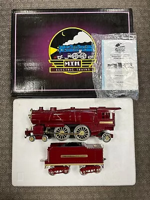+ MTH Standard Gauge Tinplate Ives Red 1134 Steam Locomotive Traditional *ST • $1999.99