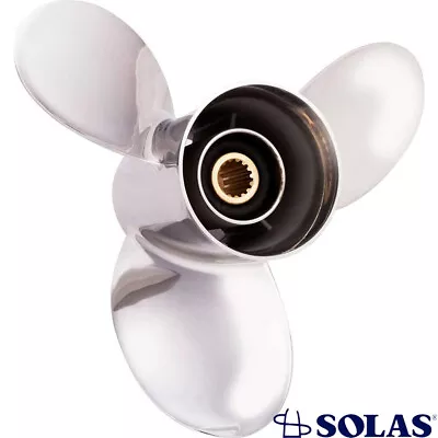 13.25 X 17P Propeller Fits Yamaha 2 Stroke/C115/P115 15 Spline 115 1984-2010 RH • $852.13