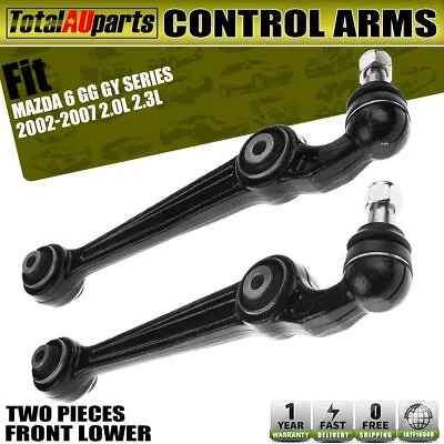 $82.99 • Buy 2pcs Front Lower Forward Left + Right Control Arm For Mazda 6 GG GY 2002-2007