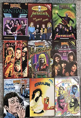 Revolutionary Comics Lot (9) Rock Metal Plus. Great Collection #1 • $59.99