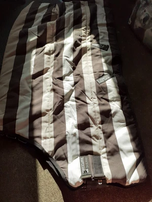 £25 • Buy Horseware Rambo Witney Brown Stripe Stable Rug 5ft6  200gm