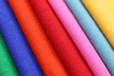 £5.99 • Buy Harris Tweed Fabric Small Pieces 30x25cm - 40 Solid Colours To Chose From