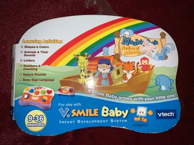 $14.88 • Buy Noah's Ark: Animal Adventures (Vtech V.Smile Baby)