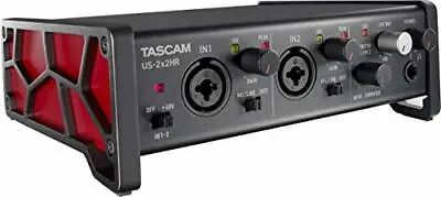 Tascam US-2x2HR 2 Mic 2IN/2OUT High Resolution Versatile USB Audio Interface • $179