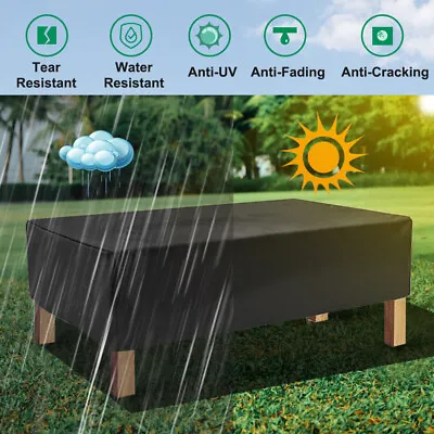 £19.38 • Buy Heavy Duty Waterproof Garden Patio Furniture Cover Rattan Table Cube Outdoor Set