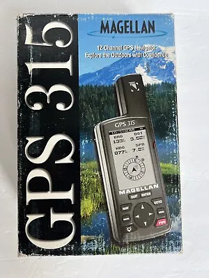 Magellan Handheld Gps 315 W/ Manualbox And Ram Mount Tested And Working • $25