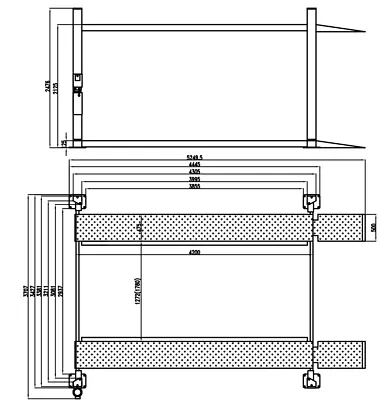 4 Post Storage Hoist Extra Wide Adjustable For Boatstrailerscaravans ETC. • $4895