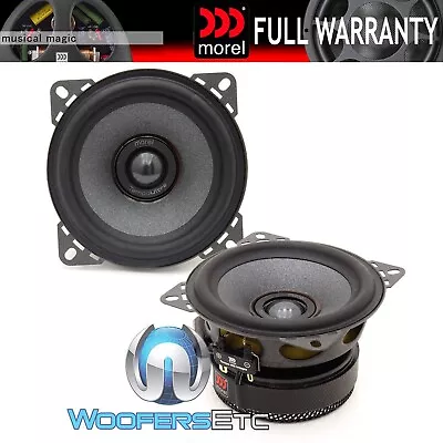 MOREL TEMPO ULTRA 402 INTEGRA MKii 4  CAR 60W RMS 2-WAY COAXIAL SPEAKERS NEW • $289