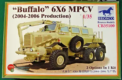 BRONCO Models 1/35 Scale:  BUFFALO  6x6 MPCV (2004-06 Poduction).#CB35100 • $83