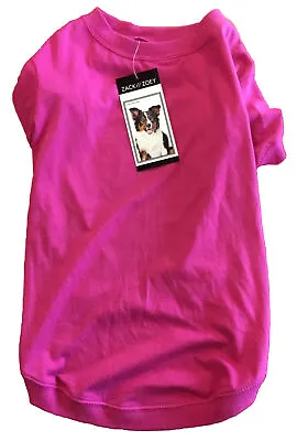 Zack & Zoey Basic Tee T-Shirt For Dogs Size Large Pink BRAND NEW NWT • $15.99