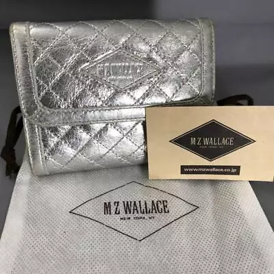MZ WALLACE Wallet Silver • $28.69