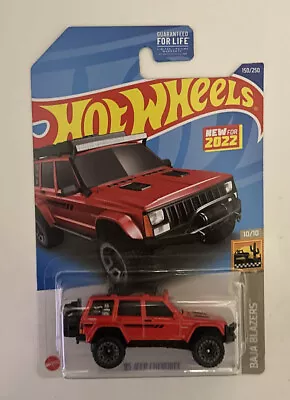 2022 Hot Wheels BAJA BLAZERS 10/10 '95 Jeep Cherokee 150/250 (Red) • $7.50