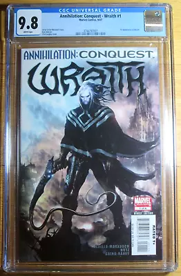 Annihilation ConQuest WRAITH  1 MARVEL 2007 CGC 9.8 Comic First 1st FULL Wraith • $79.99