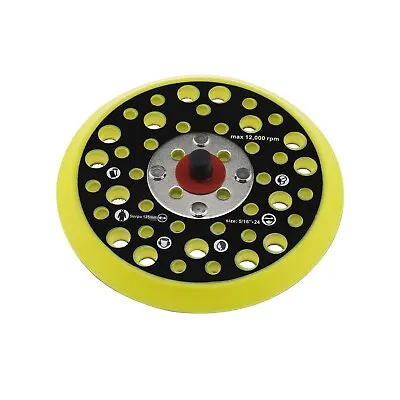 125mm 5 Inch Backing Pad For Mirka Ceros/Deros 44 Holes 5/16 Thread Sander Pad • £14.56