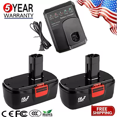 9.6V-19.2Volt Charger For Craftsman Lithium&NiCD&NiMH Battery C3 DieHard 1425301 • $18.59