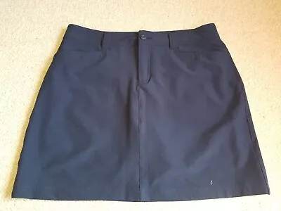 Womens Skort-EDDIE BAUER-navy Stretch  Adventurer 2.0 Skort  Performance-6 • $9.99