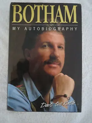 Signed Mint Ian Botham Cricket Book  My Autobiography  • £9.50